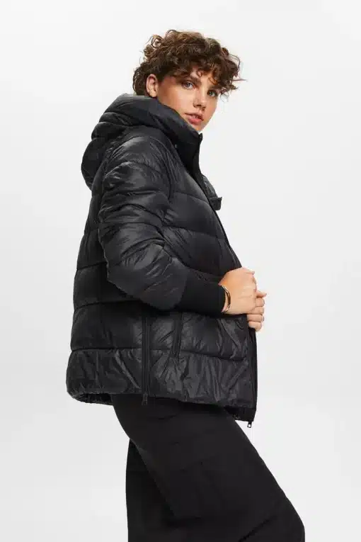 Esprit Quilted Jacket Black