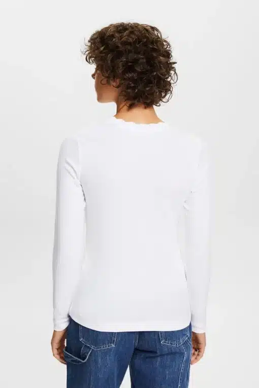 Esprit Long Sleeve T-shirt White