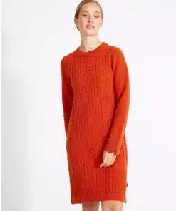 Holebrook Sissela Dress Burnt Orange