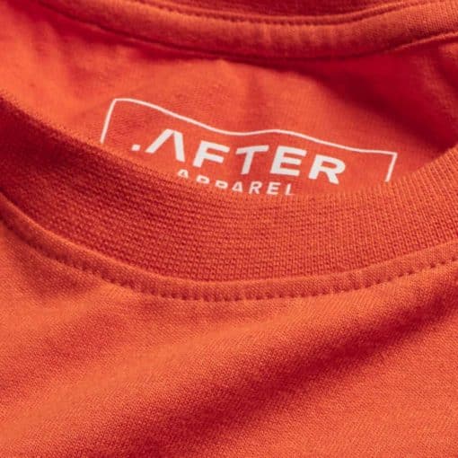 After Apparel T-Shirt Crew Neck Orange
