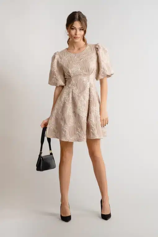 Dry Lake She Got It Dress Champagne