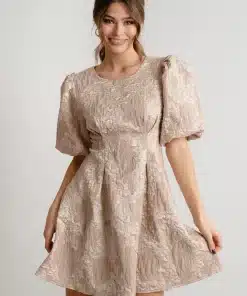 Dry Lake She Got It Dress Champagne