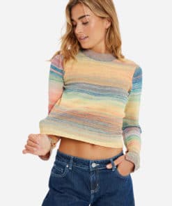 Envii Enpolo O-Neck Knit Rainbow Space Dye