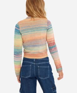 Envii Enpolo O-Neck Knit Rainbow Space Dye