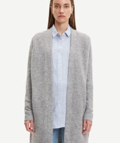 Samsoe & Samsoe Nor Cardigan Grey Melange