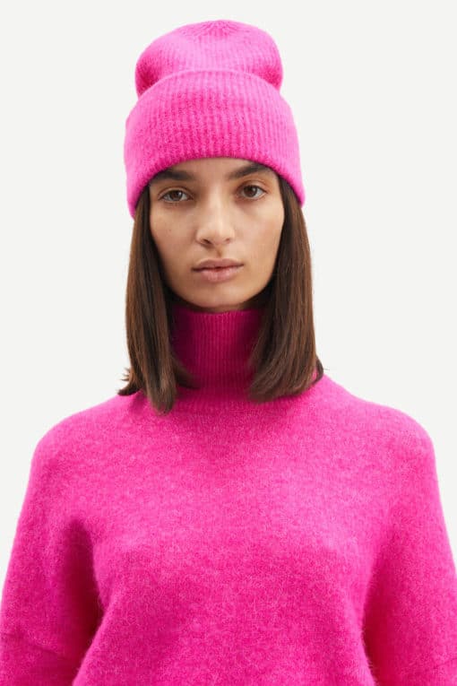 Samsoe&Samsoe Nor Hat Fuchsia Fedora