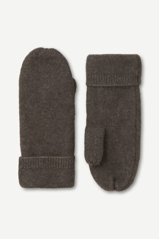 Samsoe & Samsoe Nor Mittens Major Brown