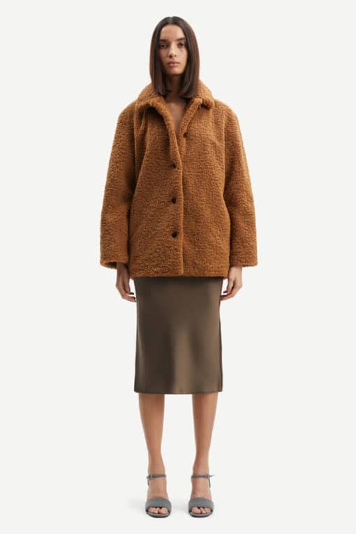 Samsoe & Samsoe Agneta Skirt Major Brown