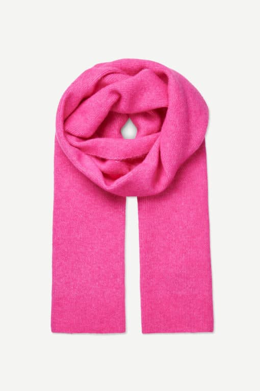 Samsoe & Samsoe Nor X Scarf Fuchsia Fedora