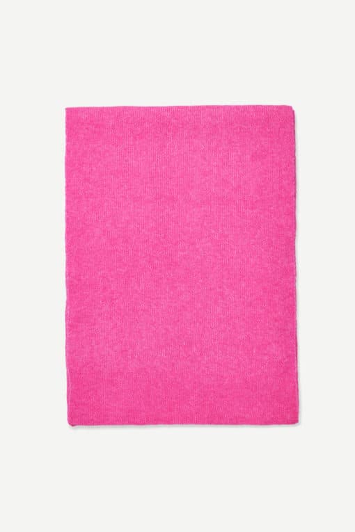 Samsoe & Samsoe Nor X Scarf Fuchsia Fedora