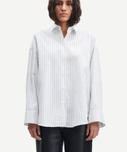 Samsoe & Samsoe Marika Shirt Bright White Stripe