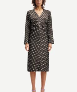 Samsoe & Samsoe Ivanka Dress Dott Brown