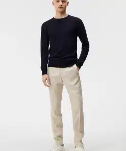 J.Lindeberg Lyle Merino Crew Navy