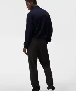 J.Lindeberg Kiyan Quarter Zip Sweater Navy