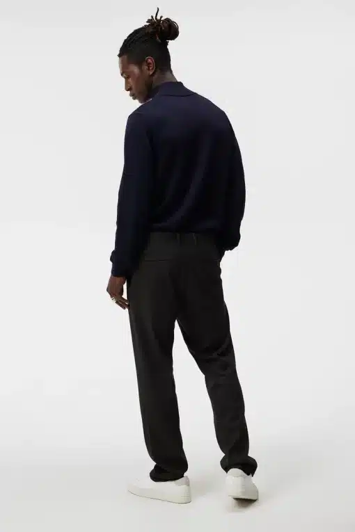 J.Lindeberg Kiyan Quarter Zip Sweater Navy