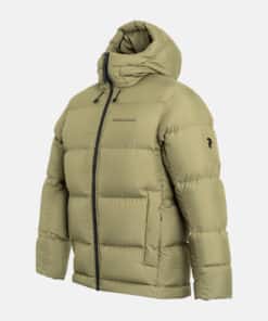 Peak Performance Rivel Down Jacket Men Snap Green