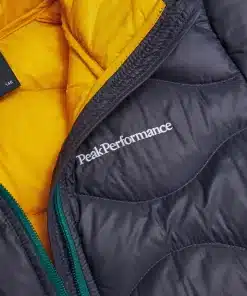 Peak Performance Helium Down Hood Jacket Junior Motion Grey