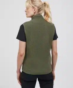 Peak Performance Pile Vest Women Pine Needle