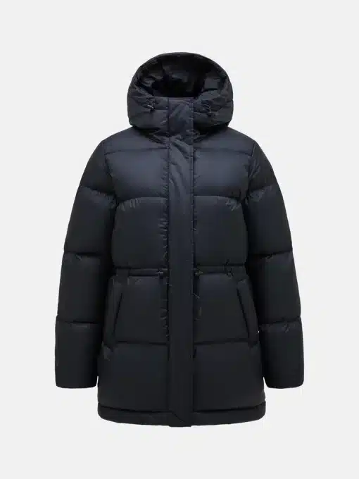 Peak Performance Down Hood Parka Women Black
