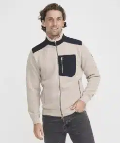 Holebrook Konrad Fullzip Windproof Jacket Khaki/Black