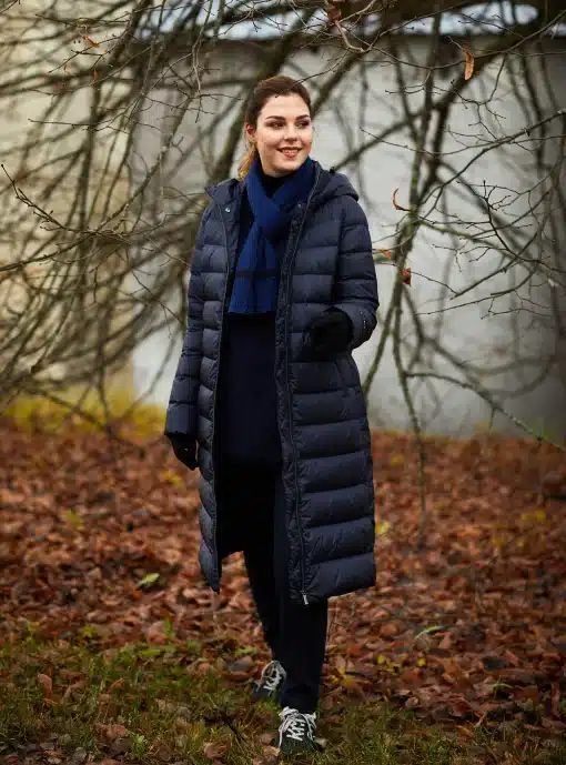 Joutsen Hanne Light Down Coat Night Sky Chosen