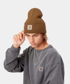 Carhartt WIP Acrylic Watch Hat Hamilton Brown