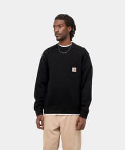 Carhartt WIP Pocket Sweatshirt Black