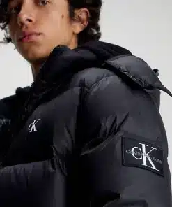 Calvin Klein Down Puffer Coat Black
