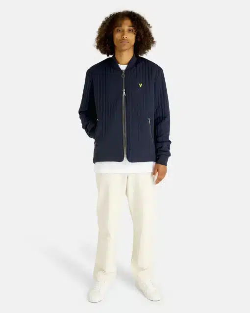 Lyle & Scott Quilted Liner Jacket Dark Navy