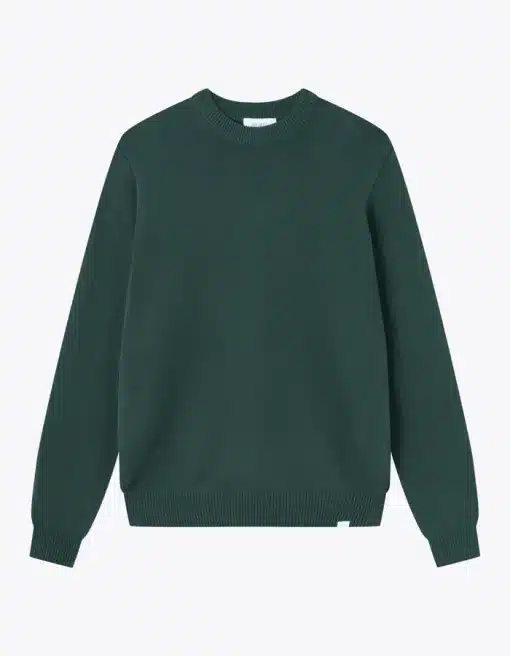 Les Deux Gary Cotton Knit Pine Green