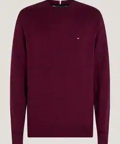 Tommy Hilfiger Pima Cotton Cashmere Sweater Rouge/Desert Sky Mouline