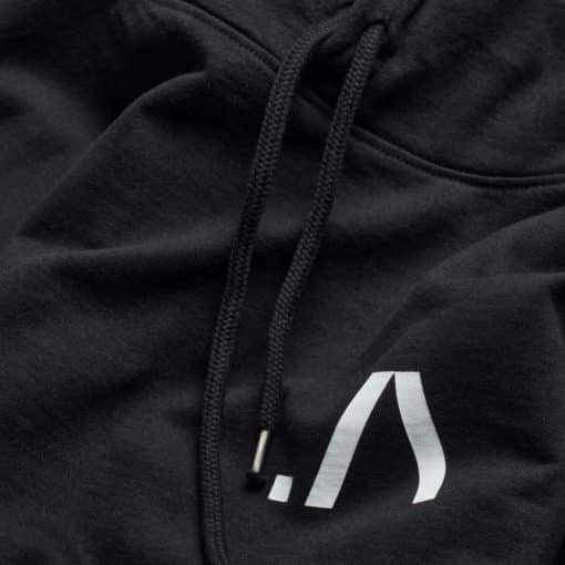 After Apparel Hoodie Oversized Black