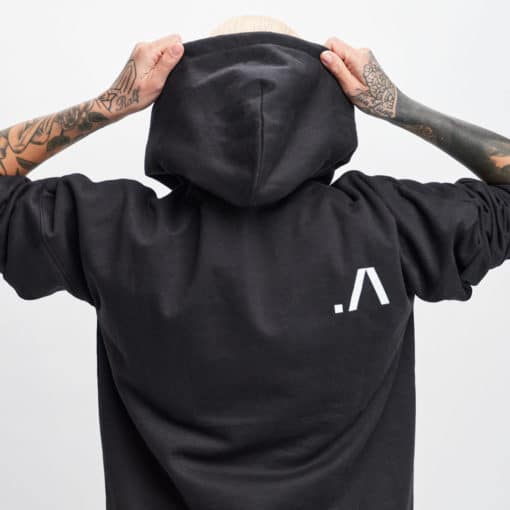 After Apparel Hoodie Oversized Black