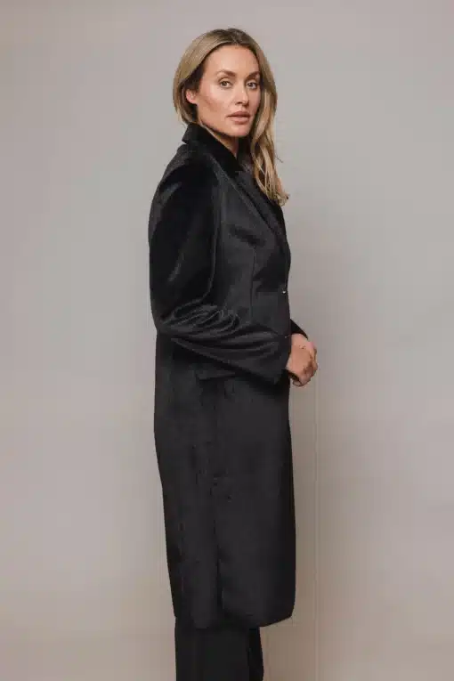 Rino & Pelle Saami Long Coat Black
