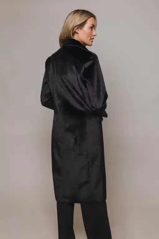 Rino & Pelle Saami Long Coat Black