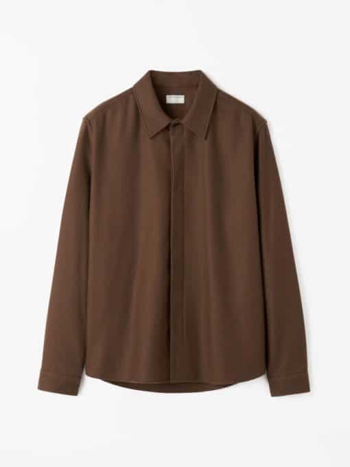 Tiger of Sweden Alberio Shirt Dark Honey