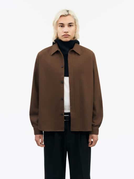 Tiger of Sweden Alberio Shirt Dark Honey