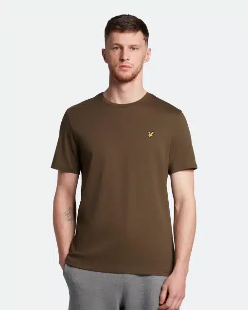 Lyle & Scott Plain T-shirt Olive