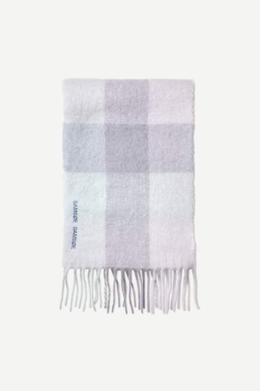 Samsoe & Samsoe Alex Scarf Misty Blue ch.