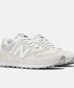New Balance 574 White With Grey