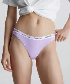 Calvin Klein 3-Pack Carousel Thong Black/White/Pastel Lilac