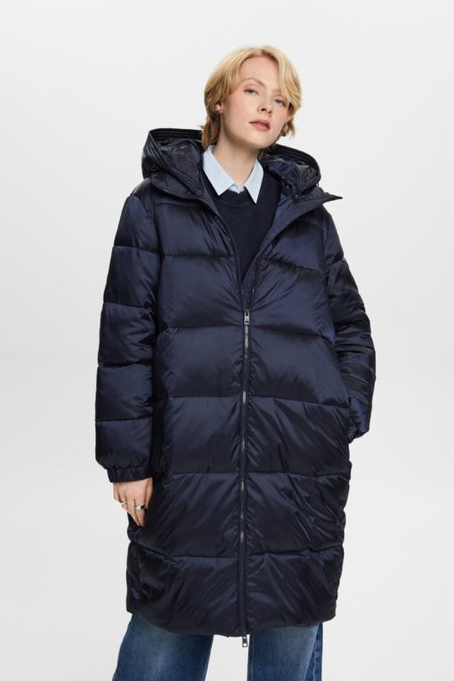 Esprit Puff Coat Navy