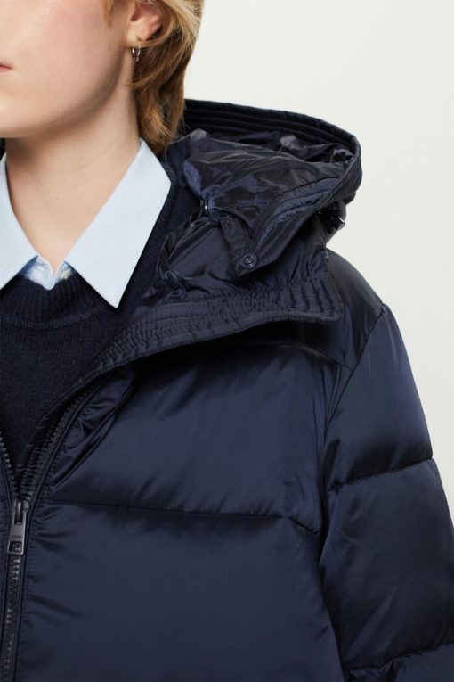 Esprit Puff Coat Navy