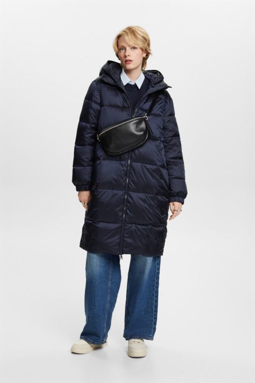 Esprit Puff Coat Navy