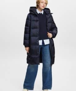 Esprit Puff Coat Navy