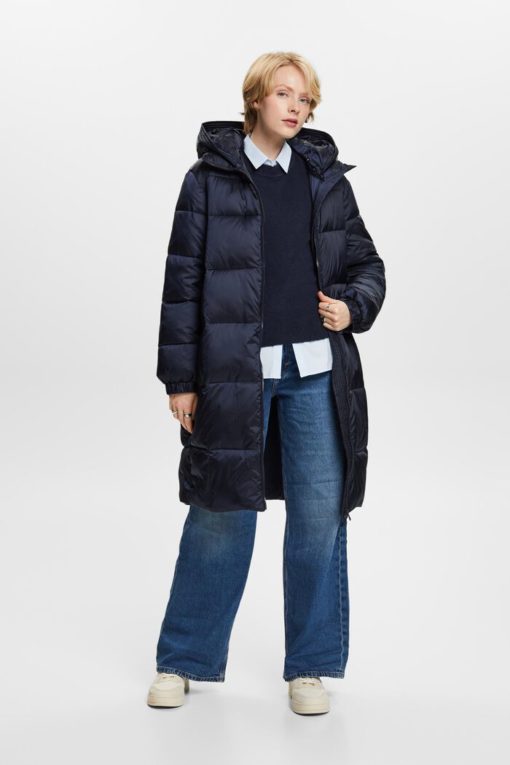 Esprit Puff Coat Navy