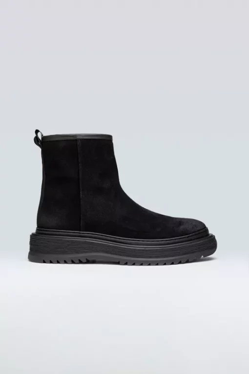 Sneaky Steve Tumbler U Suede Shoes Black