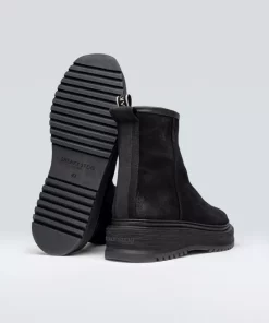 Sneaky Steve Tumbler U Suede Shoes Black