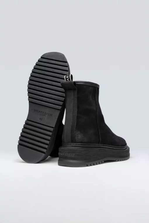 Sneaky Steve Tumbler U Suede Shoes Black