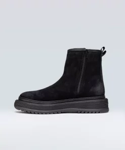Sneaky Steve Tumbler U Suede Shoes Black